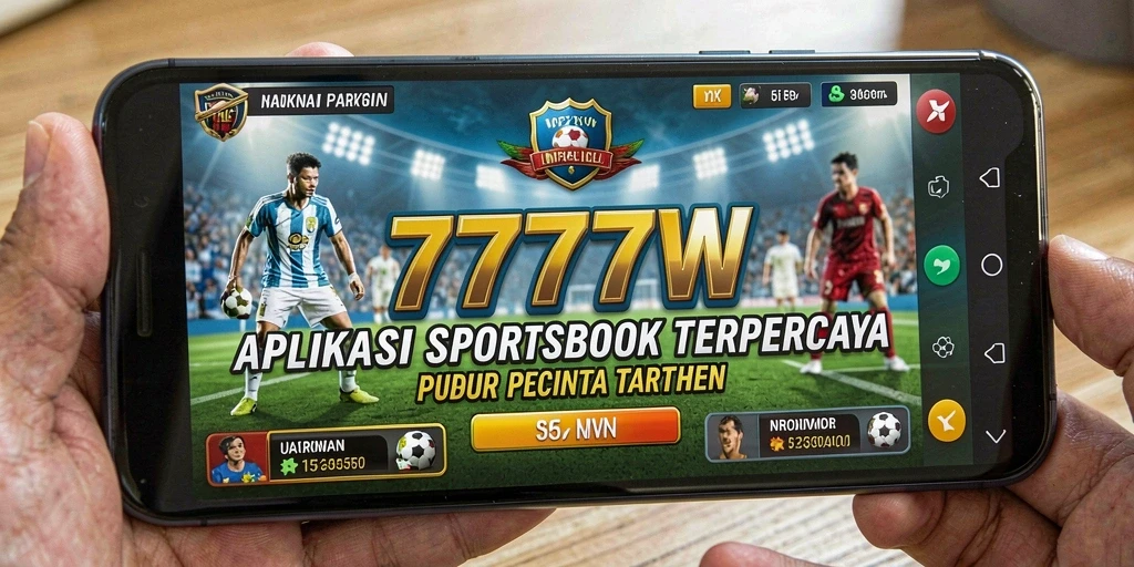 Tampilan gameplay taruhan olahraga di 7777W yang menarik.