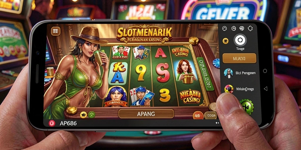 Tampilan screenshot gameplay AP686 yang menampilkan keseruan dan fitur slot.