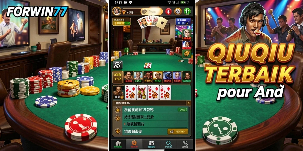 Tampilan gameplay QiuQiu yang menarik di FORWIN77.