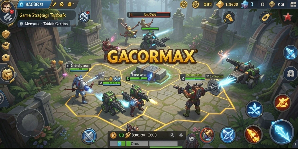 Tangkapan layar gameplay GACORMAX yang menegangkan dengan strategi cermat.