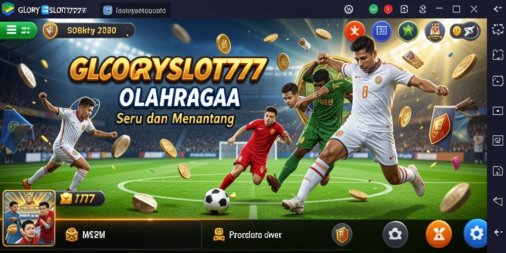 Tampilan gameplay seru GLORYSLOT777 dengan berbagai cabang olahraga.