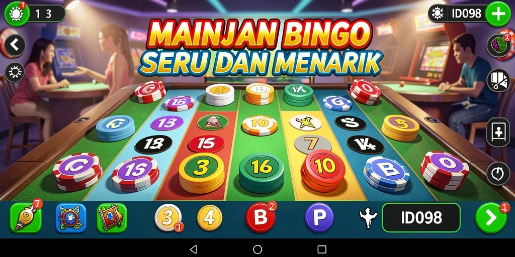 Tampilan gameplay ID098 yang seru dan penuh warna.