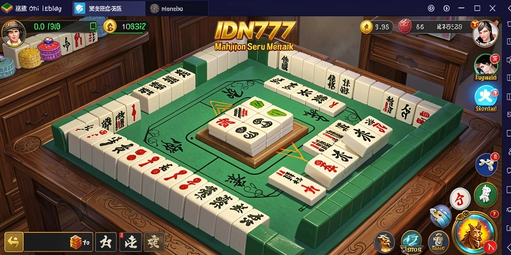 Screenshot <strong>IDN777</strong> menampilkan gameplay Mahjong yang seru dan menarik.