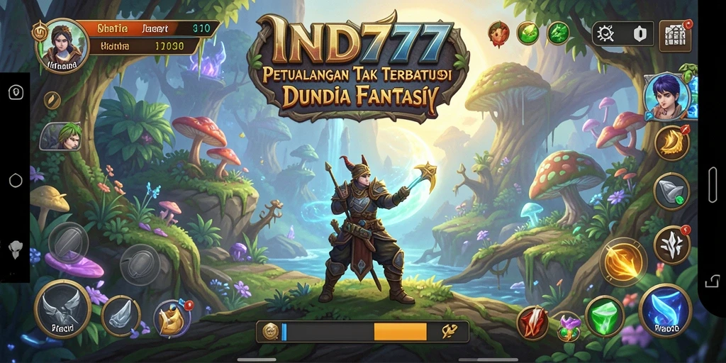 Tampilan gameplay IND777 yang menakjubkan dan mendebarkan.