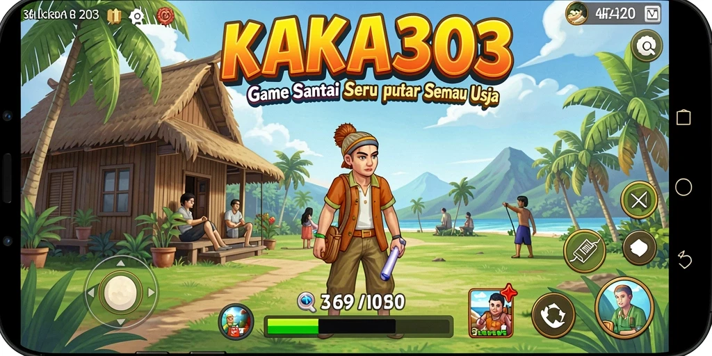 Screenshot KAKA303 menampilkan kegembiraan gameplay yang penuh warna.