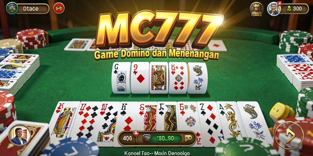 Tampilan gameplay dominasi yang seru dan mengasyikkan di MC777.