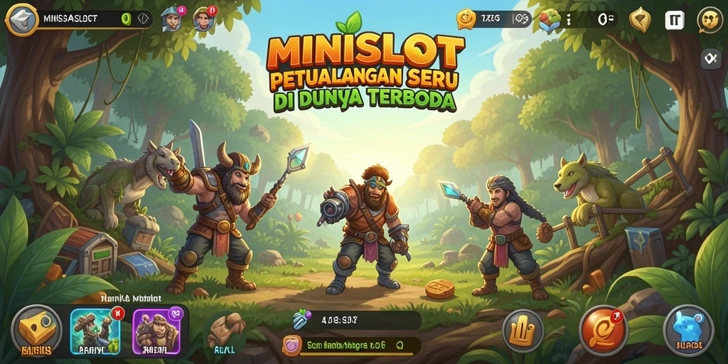 Tampilan menarik dari gameplay Open World MINISLOT.