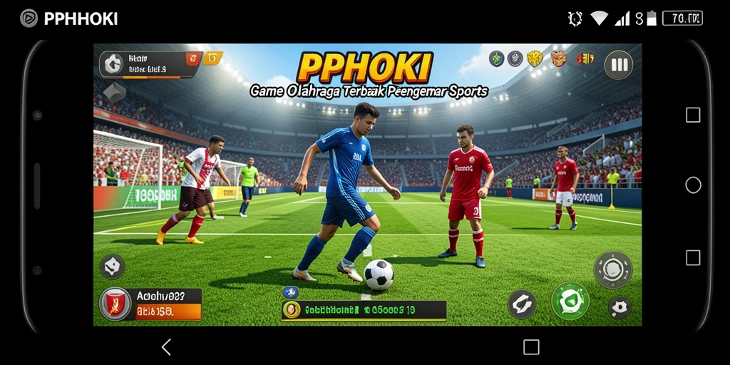 Tampilan gameplay PPHOKI yang menegangkan dan seru.