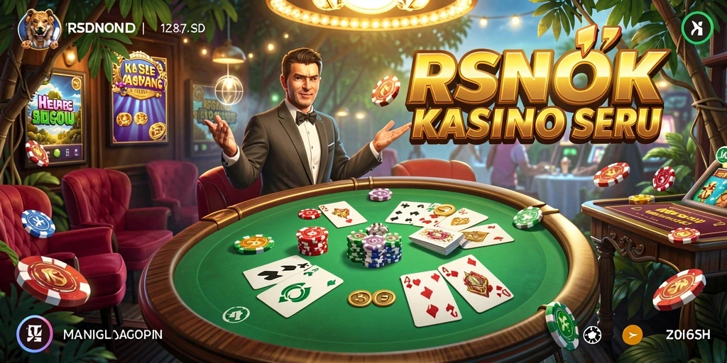 Tampilan gameplay kasino yang mendebarkan di RSNOK.