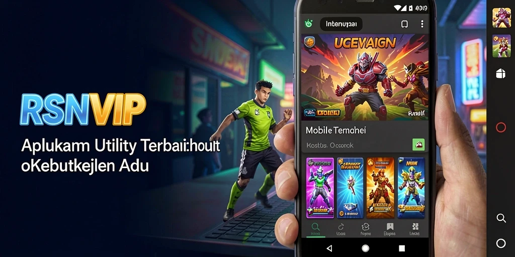Tampilan utama RSNVIP menunjukkan fitur pengelolaan lengkap.