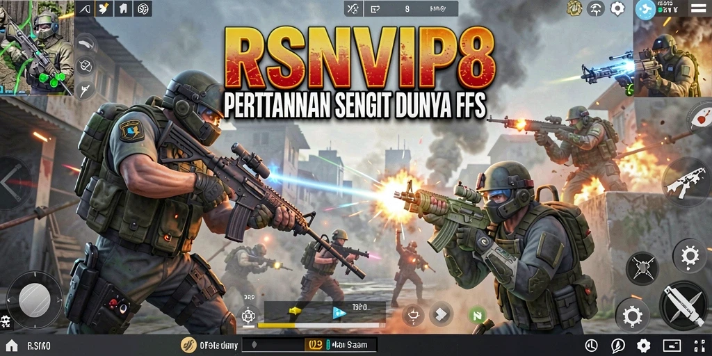 Gameplay menegangkan di RSNVIP8 dengan aksi FPS yang seru.