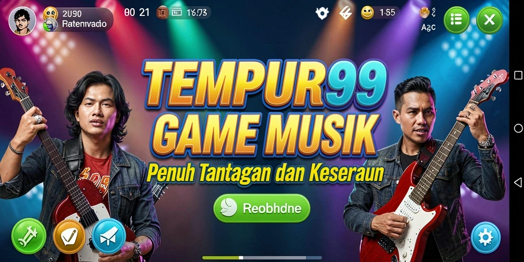 Tangkapan layar menunjukkan momen gameplay TEMPUR99 yang seru.